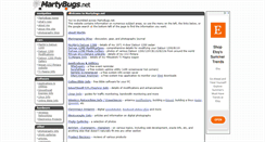 Desktop Screenshot of martybugs.net