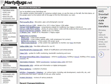 Tablet Screenshot of martybugs.net